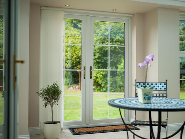 White French Doors