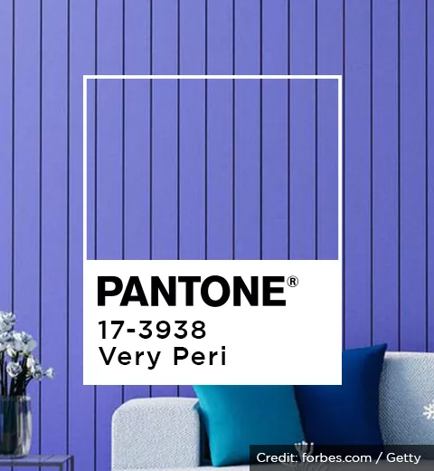 Very Peri, 2022 Pantone Colour of the Year