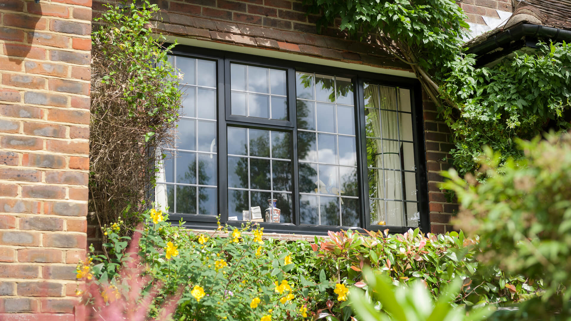 Black Lusso Aluminium Windows